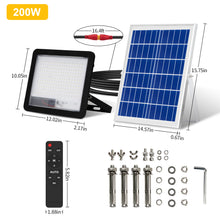 Load image into Gallery viewer, Outdoor Waterproof Solar Powered Security Flood Lights with Remote Control
